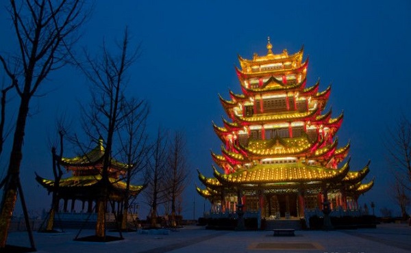 山城新景——重庆市鸿恩寺夜景照明工程详解